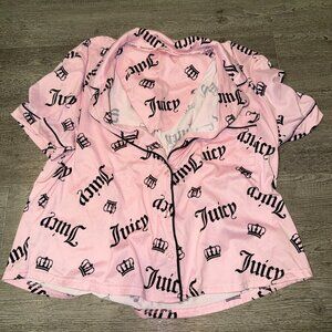 Juicy Couture Pink Crown Toss Pjs